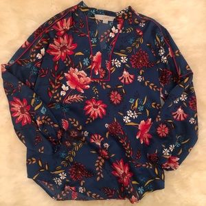 LOFT Patterned Blouse